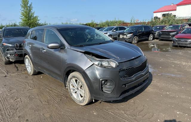 KNDPM3AC1J7480247 - 2018 KIA SPORTAGE LX GRAY photo 1