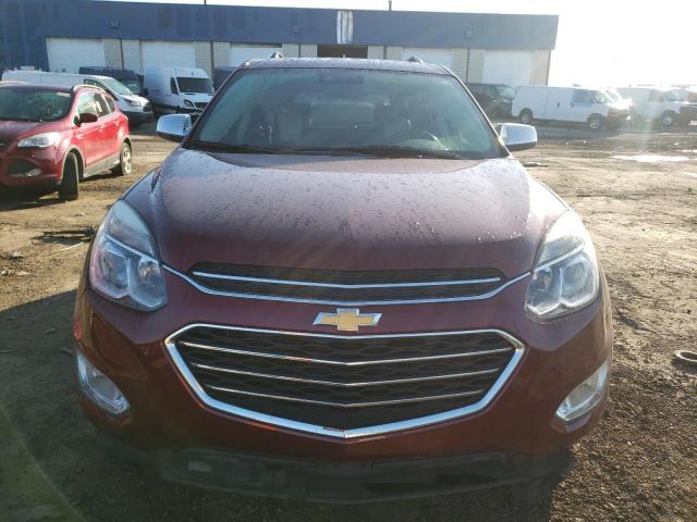 2GNALDEK3H1560132 - 2017 CHEVROLET EQUINOX PREMIER RED photo 5