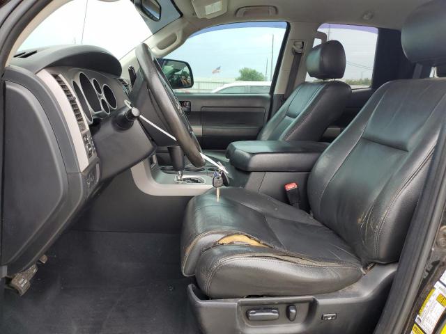 5TFUM5F1XDX046077 - 2013 TOYOTA TUNDRA DOUBLE CAB SR5 BLACK photo 7