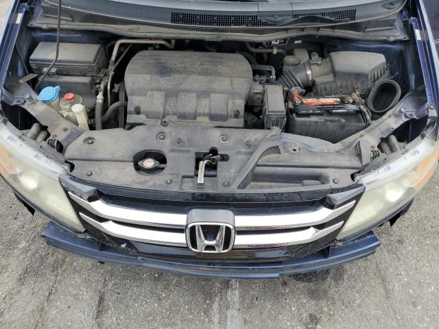 5FNRL5H69EB091752 - 2014 HONDA ODYSSEY EXL BLUE photo 12