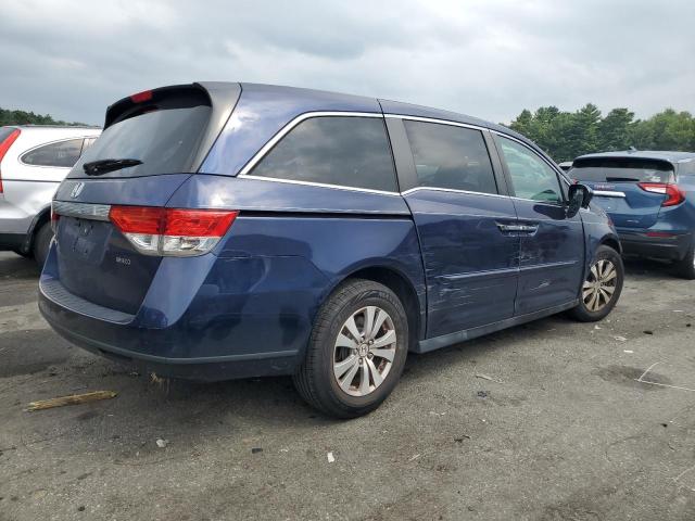5FNRL5H69EB091752 - 2014 HONDA ODYSSEY EXL BLUE photo 3