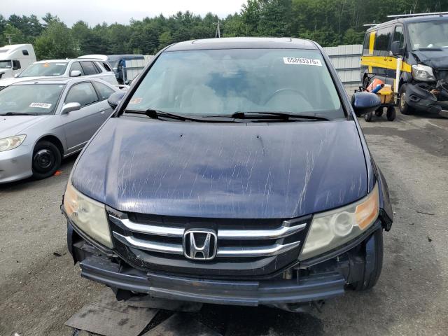 5FNRL5H69EB091752 - 2014 HONDA ODYSSEY EXL BLUE photo 5