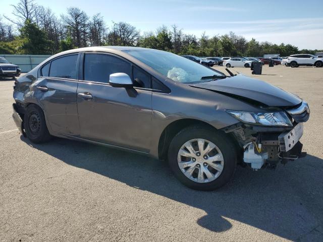 19XFB2F54CE337270 - 2012 HONDA CIVIC LX GRAY photo 4