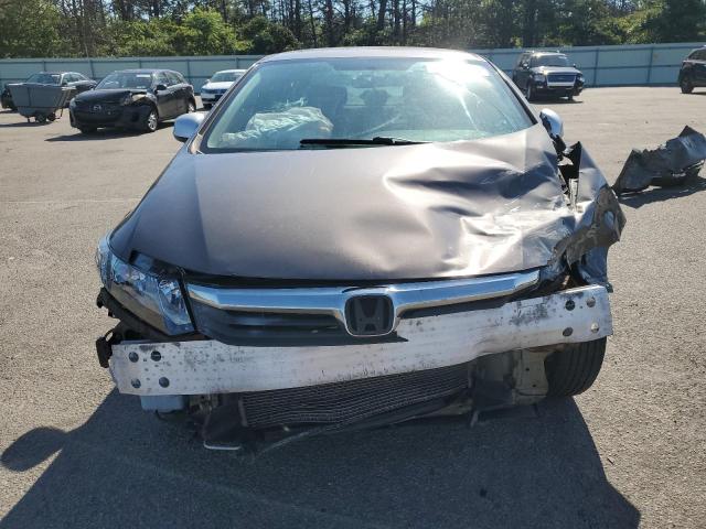 19XFB2F54CE337270 - 2012 HONDA CIVIC LX GRAY photo 5