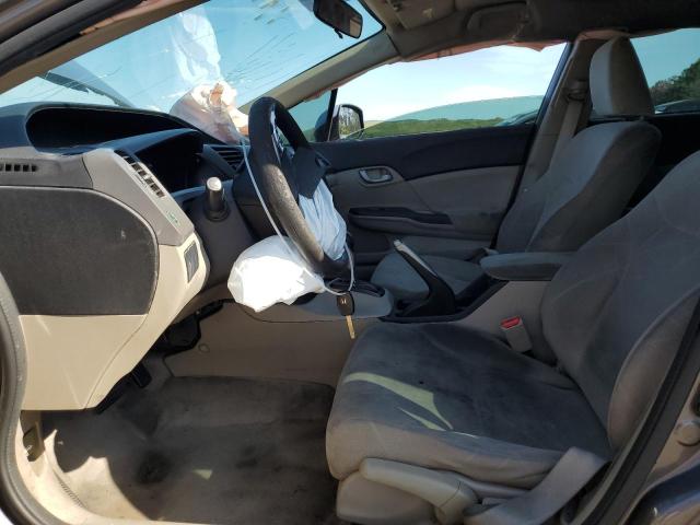 19XFB2F54CE337270 - 2012 HONDA CIVIC LX GRAY photo 7