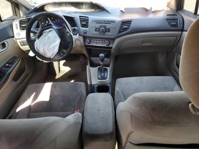 19XFB2F54CE337270 - 2012 HONDA CIVIC LX GRAY photo 8