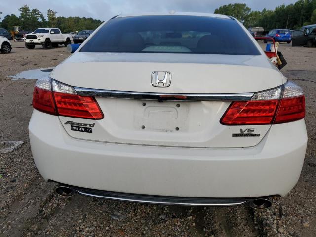 1HGCR3F95EA009712 - 2014 HONDA ACCORD TOURING WHITE photo 6