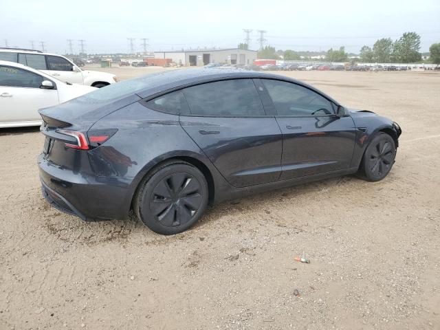 5YJ3E1EA0SF994367 - 2025 TESLA MODEL 3 GRAY photo 3