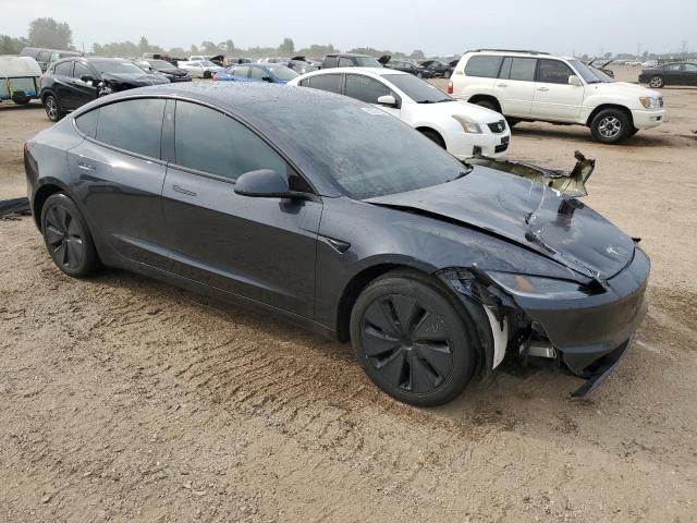 5YJ3E1EA0SF994367 - 2025 TESLA MODEL 3 GRAY photo 4