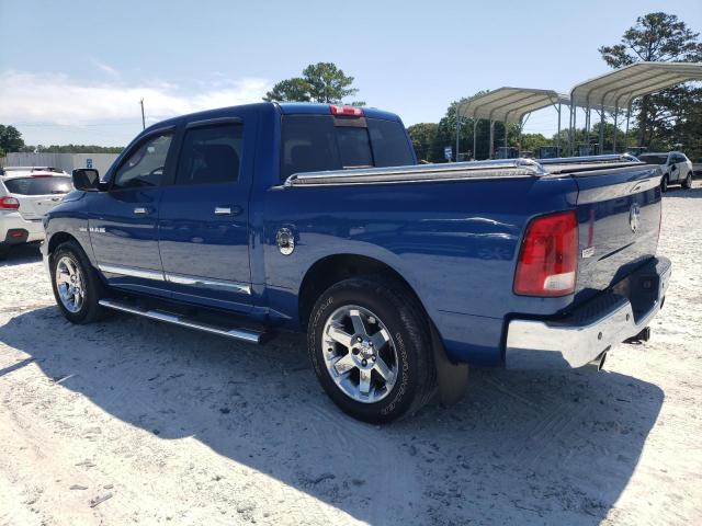 1D7RB1CT8AS218003 - 2010 DODGE RAM 1500 BLUE photo 2