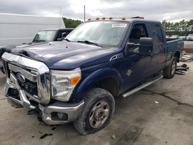 1FT7W2BT2CED13445 - 2012 FORD F250 SUPER DUTY BLUE photo 1