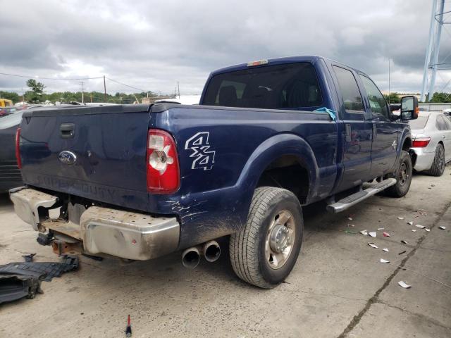 1FT7W2BT2CED13445 - 2012 FORD F250 SUPER DUTY BLUE photo 3