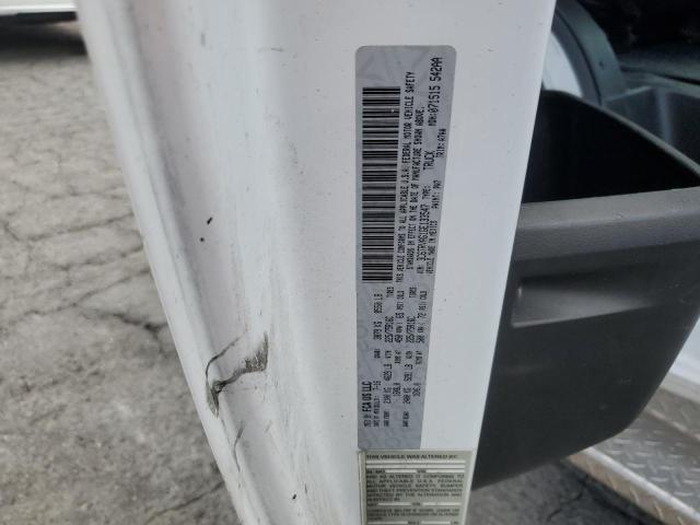 3C6TRVAG1GE133547 - 2016 RAM PROMASTER 1500 STANDARD WHITE photo 12