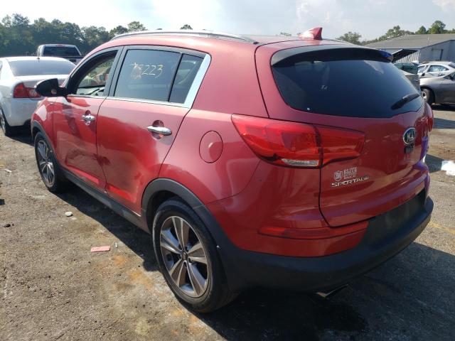 KNDPCCA63E7585942 - 2014 KIA SPORTAGE SX RED photo 2