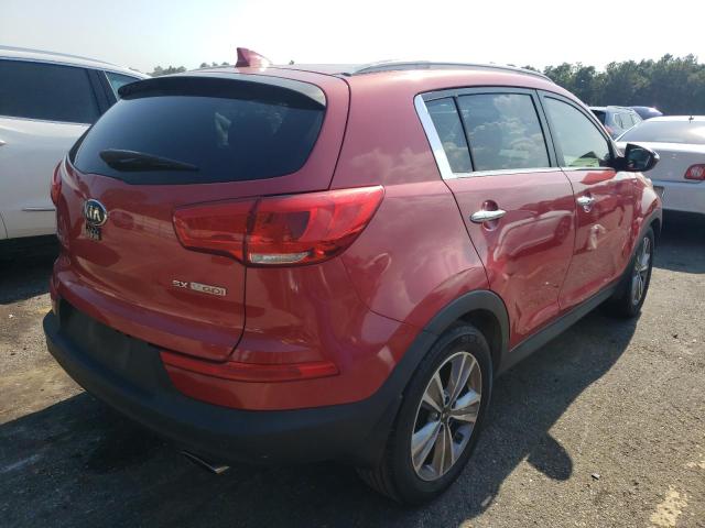 KNDPCCA63E7585942 - 2014 KIA SPORTAGE SX RED photo 3