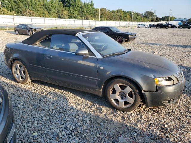 WAUAC48H24K012056 - 2004 AUDI A4 1.8 CABRIOLET GRAY photo 4