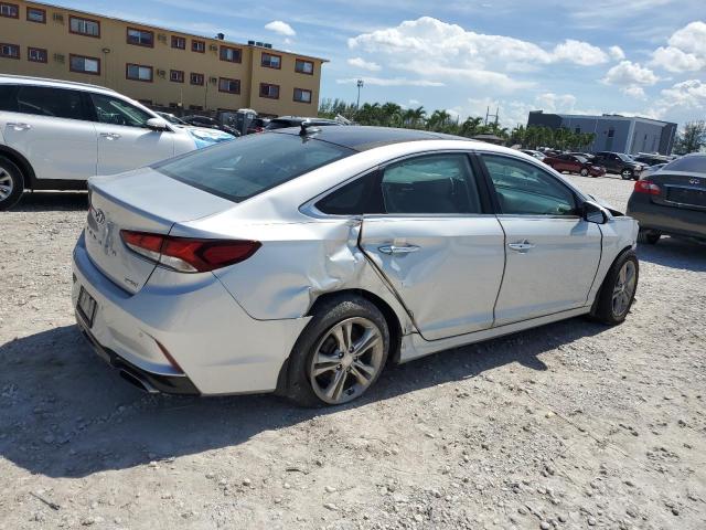 5NPE34AFXJH715184 - 2018 HYUNDAI SONATA SPORT Srebrny zdjęcie 3