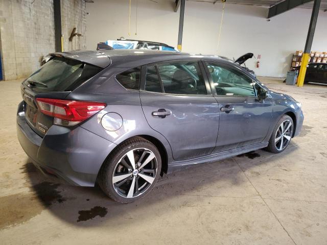 4S3GTAL6XH3704308 - 2017 SUBARU IMPREZA SPORT BLUE photo 3