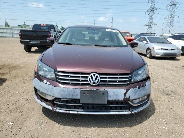 1VWBN7A34DC096020 - 2013 VOLKSWAGEN PASSAT SE ბურგუნდია ფოტო 5