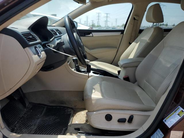 1VWBN7A34DC096020 - 2013 VOLKSWAGEN PASSAT SE ბურგუნდია ფოტო 7