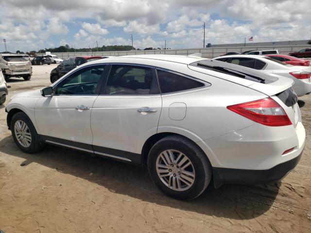 5J6TF3H36DL000241 - 2013 HONDA CROSSTOUR EX WHITE photo 2