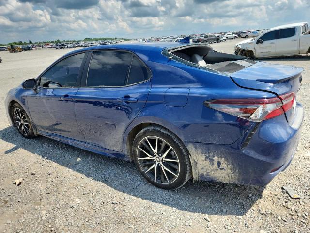 4T1G11AKXPU109906 - 2023 TOYOTA CAMRY SE NIGHT SHADE BLUE photo 2