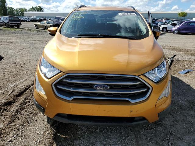 MAJ6S3GL4NC457377 - 2022 FORD ECOSPORT SE ORANGE photo 5