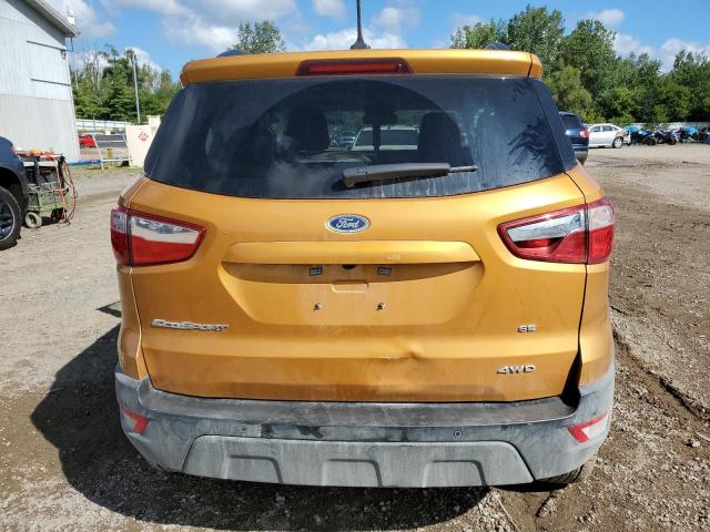 MAJ6S3GL4NC457377 - 2022 FORD ECOSPORT SE ORANGE photo 6