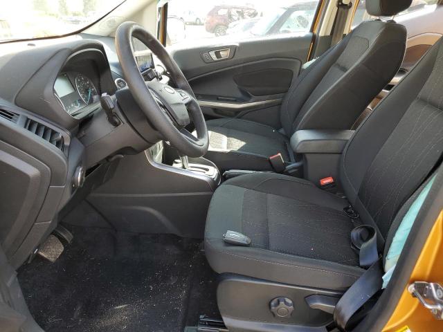 MAJ6S3GL4NC457377 - 2022 FORD ECOSPORT SE ORANGE photo 7