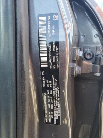 ZARFAEEN2J7567253 - 2018 ALFA ROMEO GIULIA TI Q4 CHARCOAL photo 12