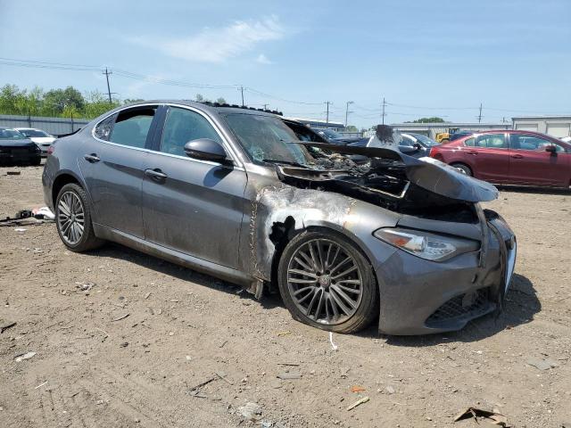 ZARFAEEN2J7567253 - 2018 ALFA ROMEO GIULIA TI Q4 CHARCOAL photo 4