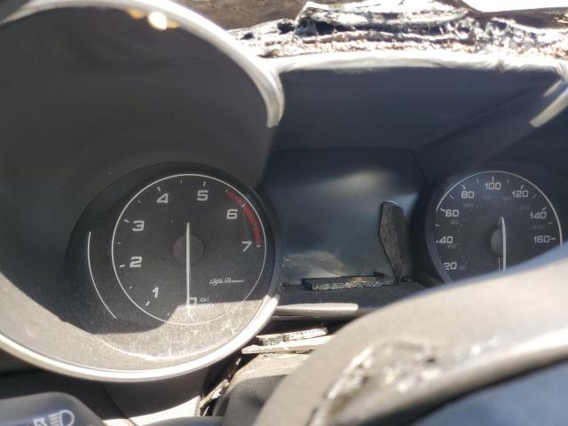 ZARFAEEN2J7567253 - 2018 ALFA ROMEO GIULIA TI Q4 CHARCOAL photo 9