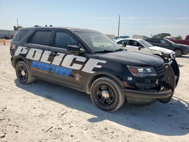 1FM5K8AT0JGA99561 - 2018 FORD EXPLORER POLICE INTERCEPTOR TWO TONE photo 4