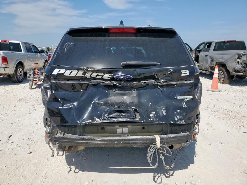 1FM5K8AT0JGA99561 - 2018 FORD EXPLORER POLICE INTERCEPTOR TWO TONE photo 6