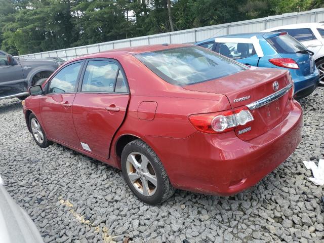 2T1BU4EEXCC897430 - 2012 TOYOTA COROLLA BASE Kırmızı fotoğraf 2