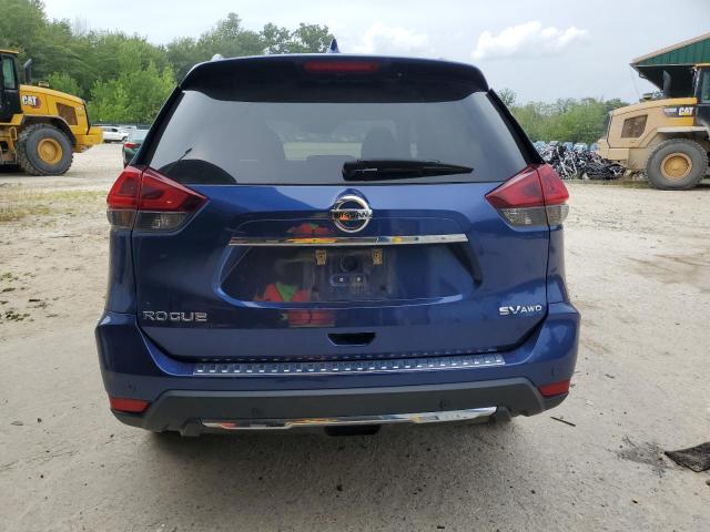 5N1AT2MV5KC718248 - 2019 NISSAN ROGUE S BLUE photo 6