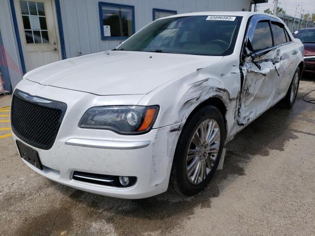 2C3CCAST8DH544947 - 2013 CHRYSLER 300C LUXURY WHITE photo 1