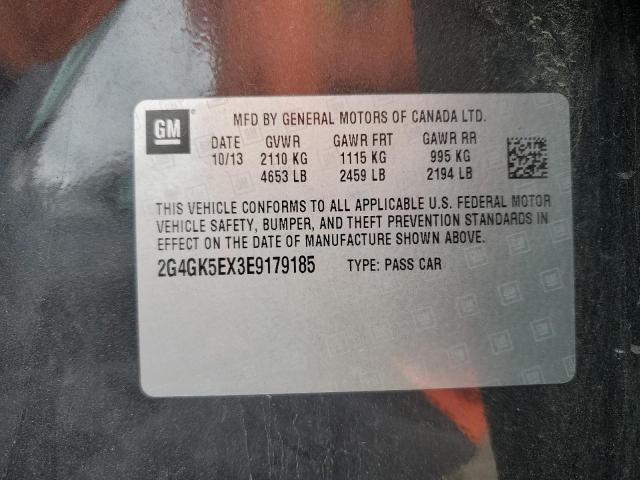 2G4GK5EX3E9179185 - 2014 BUICK REGAL 灰色 照片 10
