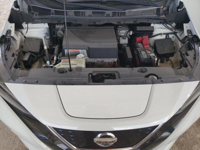 1N4AZ1BP5LC302323 - 2020 NISSAN LEAF S WHITE photo 11