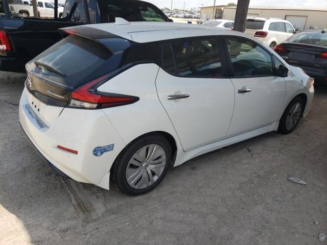 1N4AZ1BP5LC302323 - 2020 NISSAN LEAF S WHITE photo 3