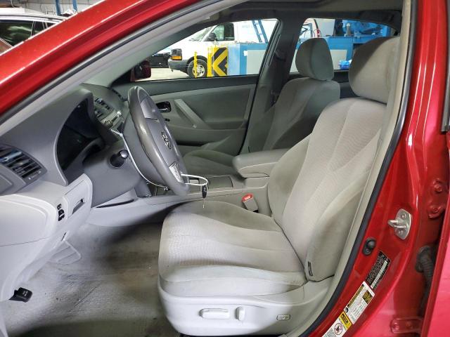 4T4BF3EK7AR042292 - 2010 TOYOTA CAMRY BASE 红色 照片 7