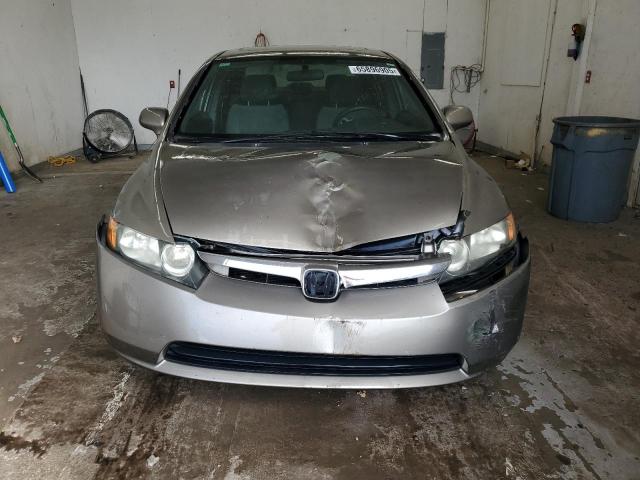 2HGFA16898H504808 - 2008 HONDA CIVIC EX GRAY photo 5