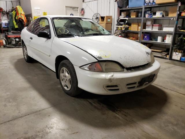 1G1JC124917101430 - 2001 CHEVROLET CAVALIER WHITE photo 1