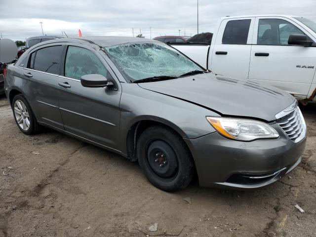 1C3CCBAB1CN208349 - 2012 CHRYSLER 200 LX GRAY photo 4