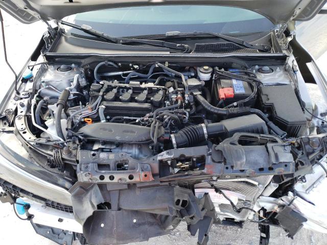 19XFL1H71NE002847 - 2022 HONDA CIVIC EXL ვერცხლისფერი ფოტო 11