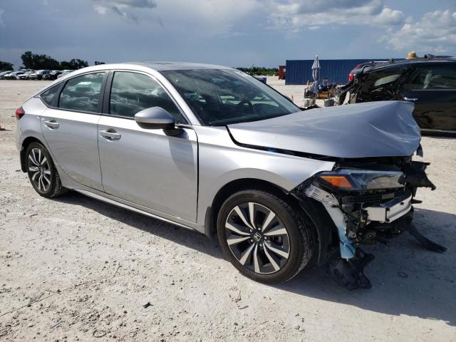 19XFL1H71NE002847 - 2022 HONDA CIVIC EXL ვერცხლისფერი ფოტო 4