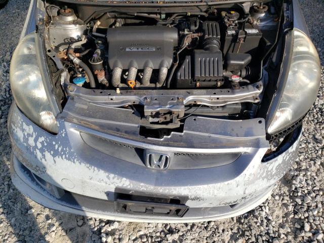JHMGD38627S066656 - 2007 HONDA FIT S 银色 照片 11