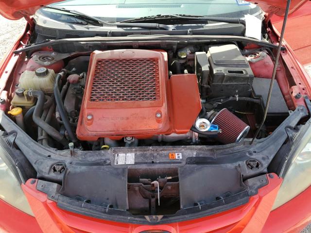 JM1BK34L991212993 - 2009 MAZDA SPEED 3 RED photo 11