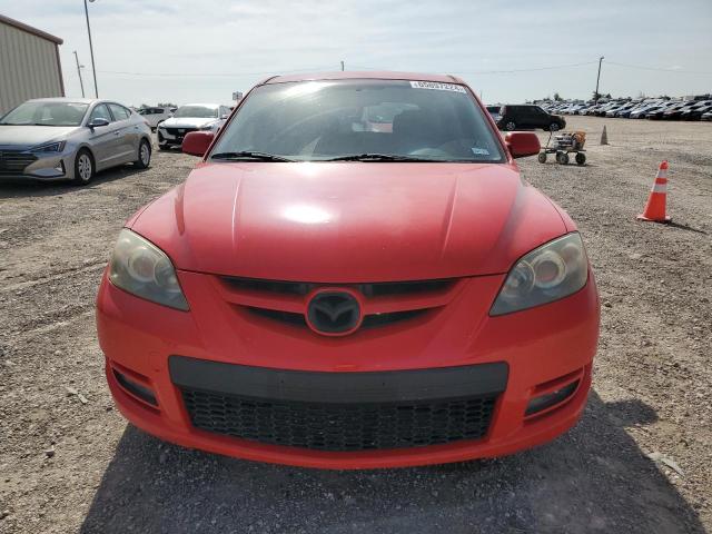 JM1BK34L991212993 - 2009 MAZDA SPEED 3 RED photo 5