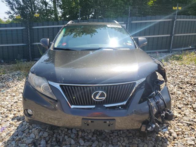 2T2BK1BA2AC019425 - 2010 LEXUS RX 350 BLACK photo 5